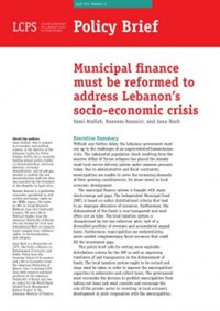 Municipal finance must be reformed to address Lebanon’s socio-economic crisis
