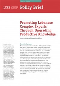 Promoting Lebanese Complex Exports through Upgrading Productive Knowledge