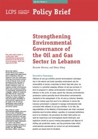 Short Report- Strengthening Environmental Governance of the Oil and Gas Sector in Lebanon