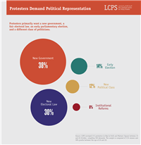 Protesters Demands Political Representation 