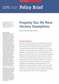 Property Tax: No More Vacancy Exemptions
