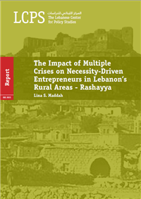 تأثير الأزمات المتعاقبة على رواد الأعمال بحكم الضرورة في المناطق الريفية في لبنان - راشيا