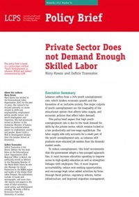 Private Sector Does not Demand Enough Skilled Labor