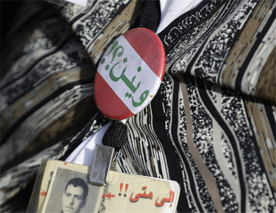 The Missing and Forcibly Disappeared in Lebanon and the Politics of Dealing with the Past