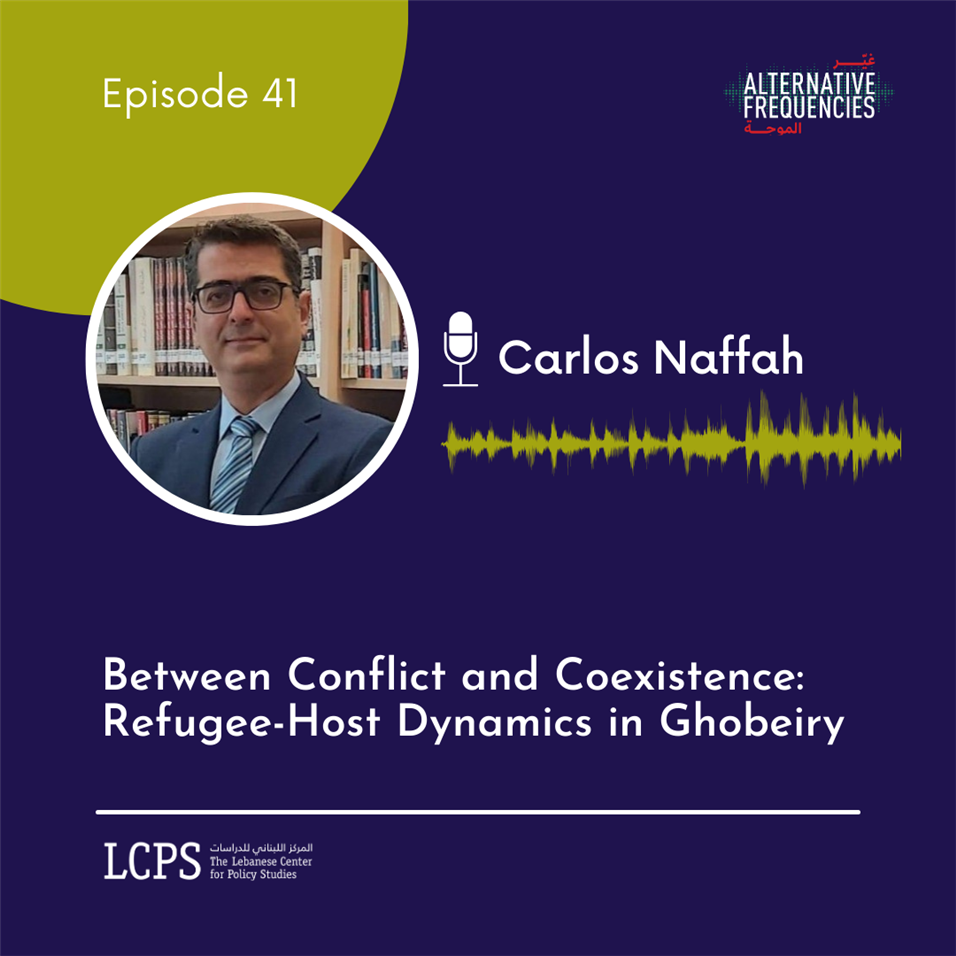 Between Conflict and Coexistence: Refugee-Host Dynamics in Ghobeiry